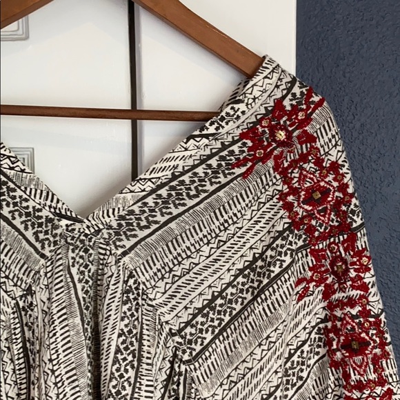 Free people boho poncho top - Picture 5 of 6